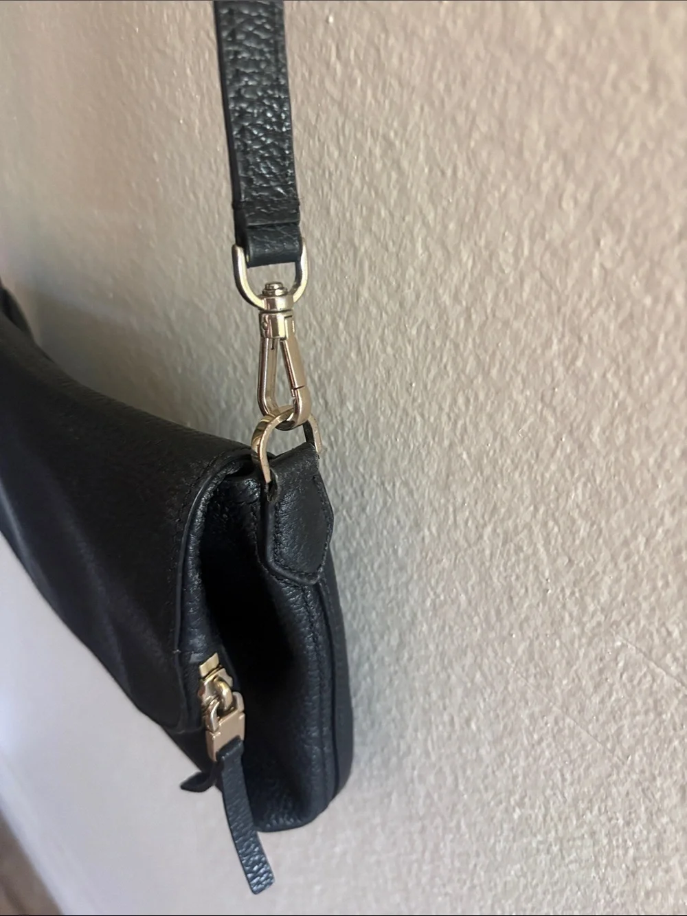 Kate Spade New York Grained Leather Flap Bag